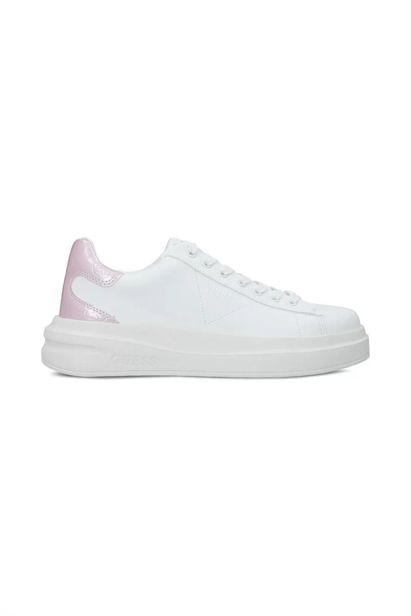 Guess Kadın Pembe Elbina Hakiki Deri Sneaker