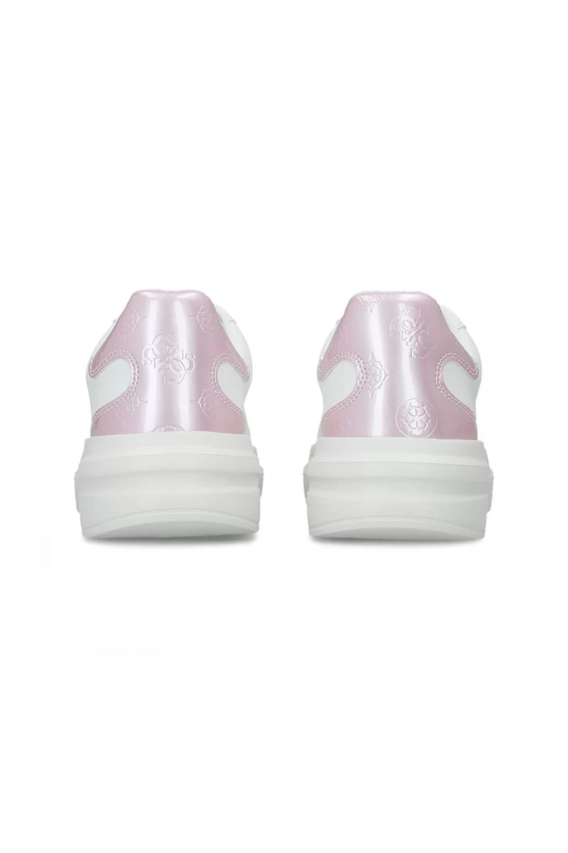 Guess Kadın Pembe Elbina Hakiki Deri Sneaker