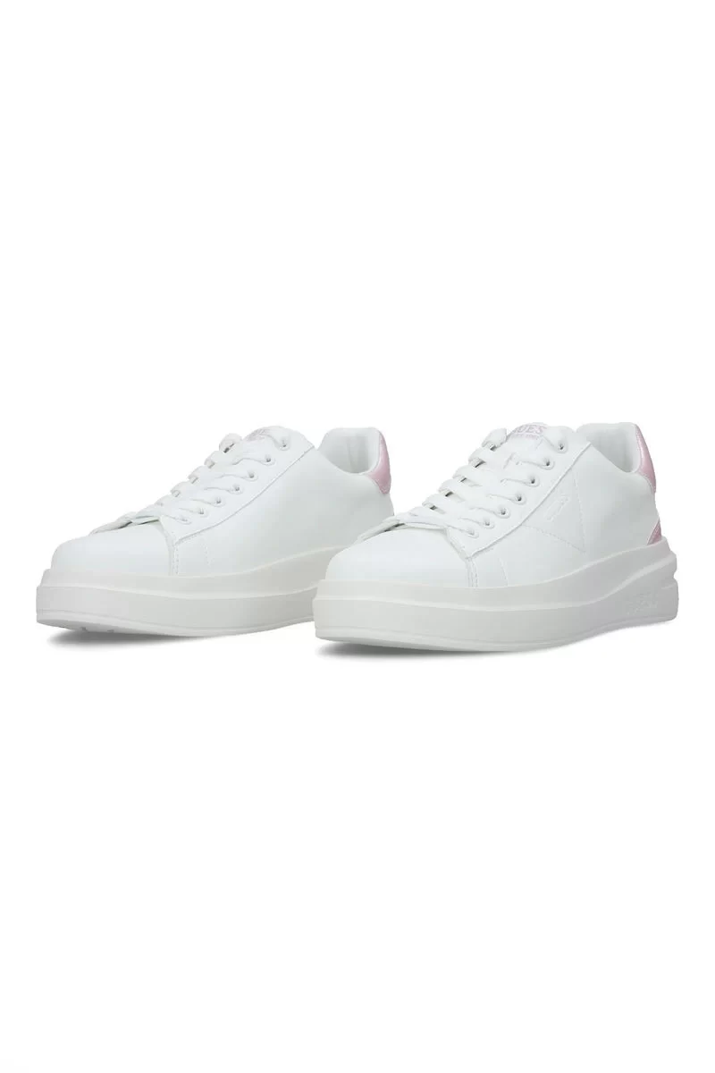 Guess Kadın Pembe Elbina Hakiki Deri Sneaker