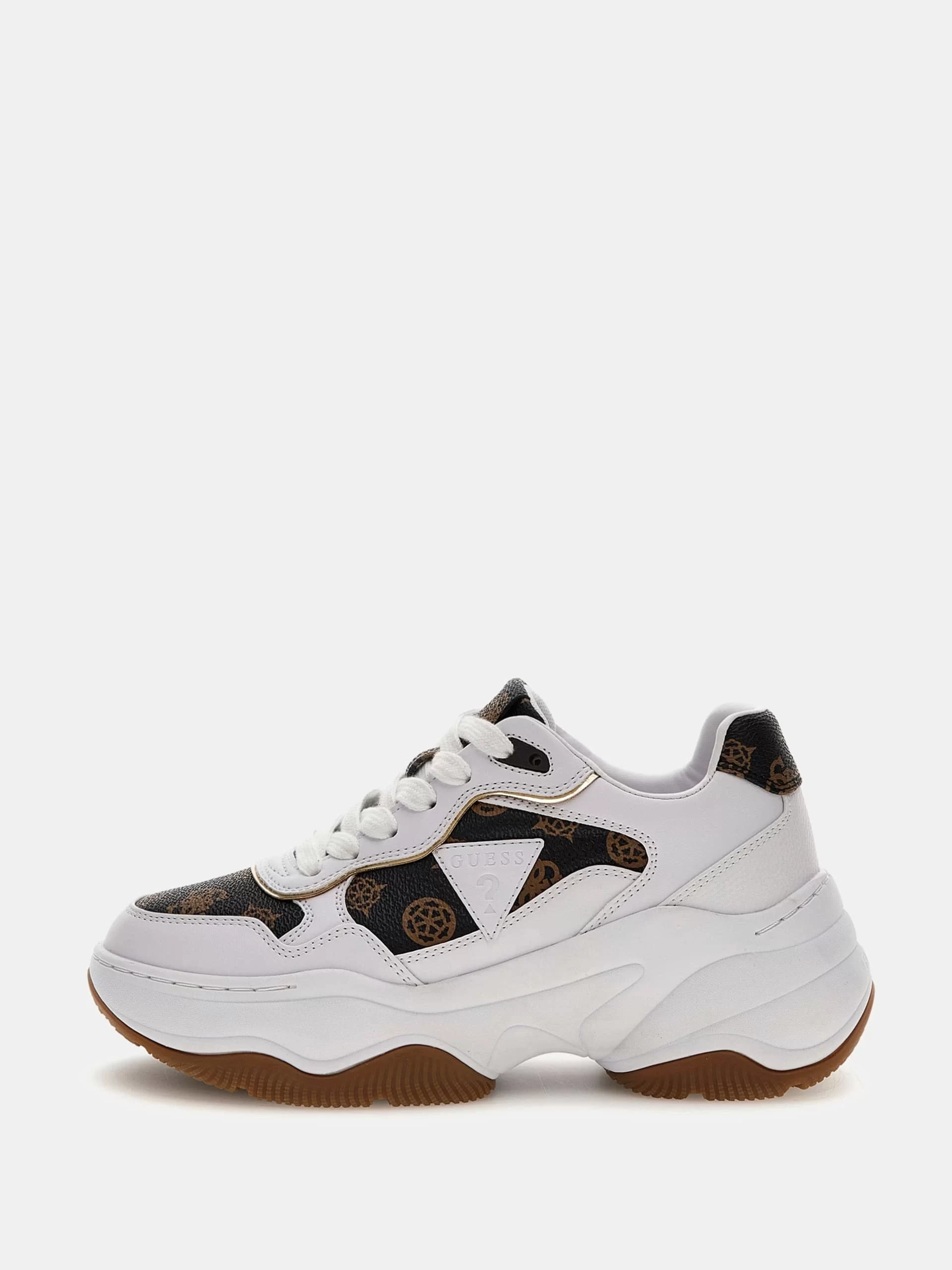 Guess Hapyy Kadın Beyaz Sneaker FLPHAPFAL12-WHIBR