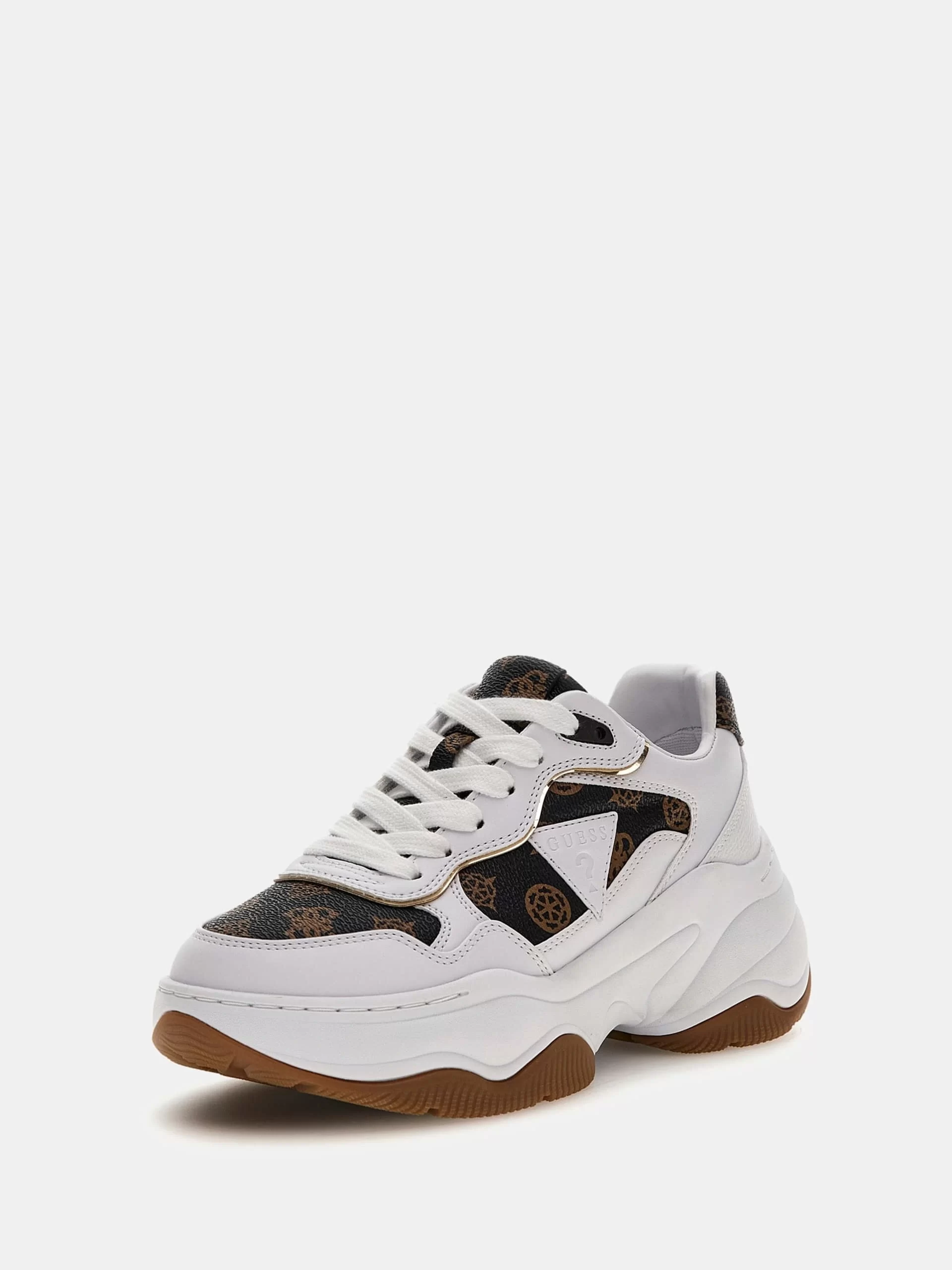 Guess Hapyy Kadın Beyaz Sneaker FLPHAPFAL12-WHIBR