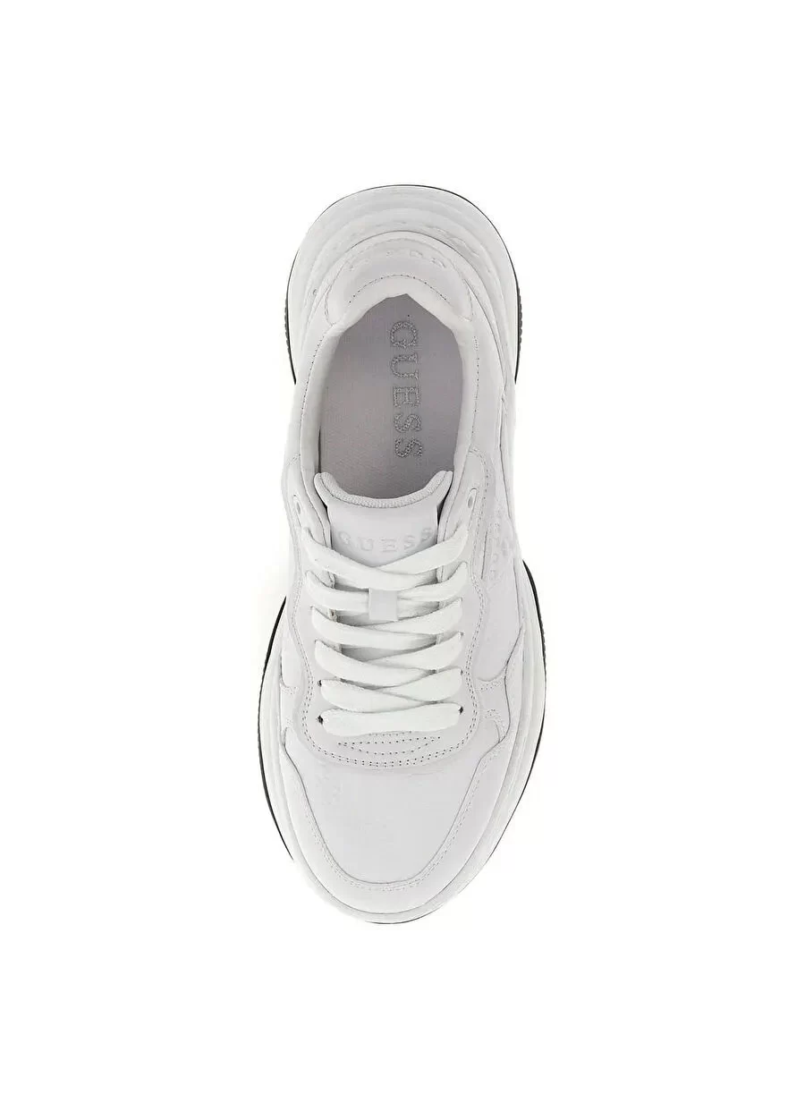 Guess Hapyy Kadın Beyaz Sneaker FLPHAPFAL12-WHITE