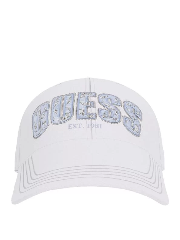 Guess Ines Cotton Cap Kadın Beyaz Şapka W5GZ15WEGD0-G011