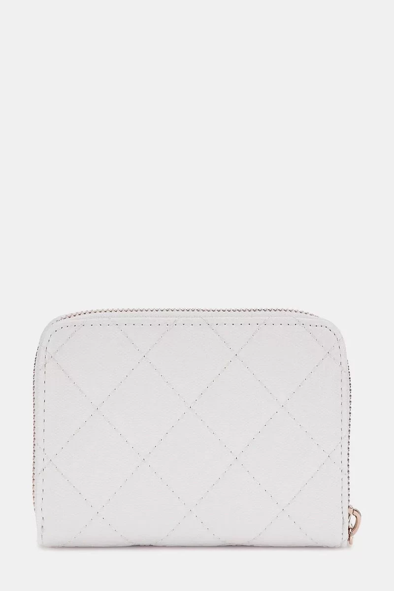 Guess Laurel Slg Medıum Zıp Around Kadın Beyaz Cüzdan SWGG8500140-WHI