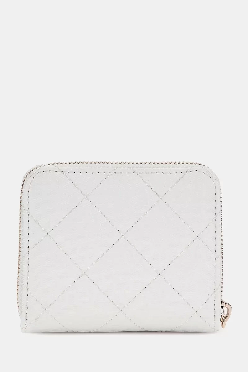 Guess Laurel Slg Small Zıp Around Kadın Beyaz Cüzdan SWGG8500137-WHI