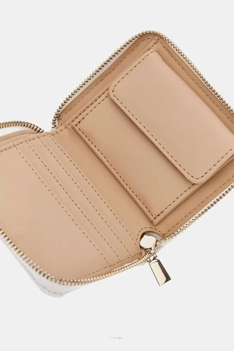 Guess Laurel Slg Small Zıp Around Kadın Beyaz Cüzdan SWGG8500137-WHI