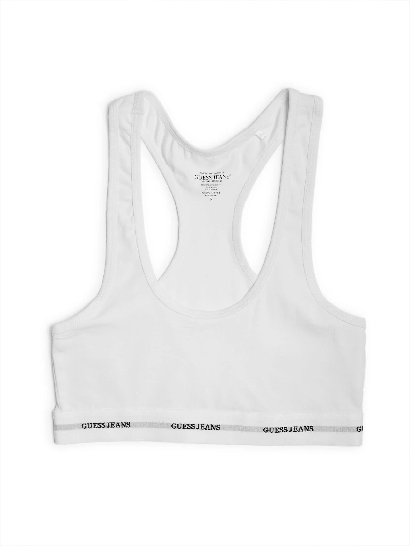 Guess jeans Gj Bralette Kadın Beyaz İç Çamaşırı W4BZ31KBBU1-G011
