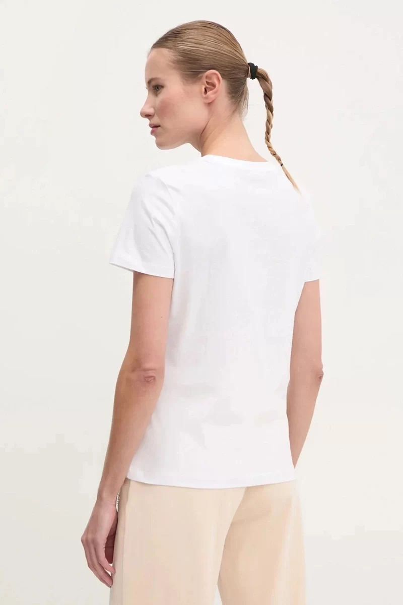 Guess Martına Ss T-Shırt Kadın Beyaz T-Shirt V5RI06I3Z14-G011