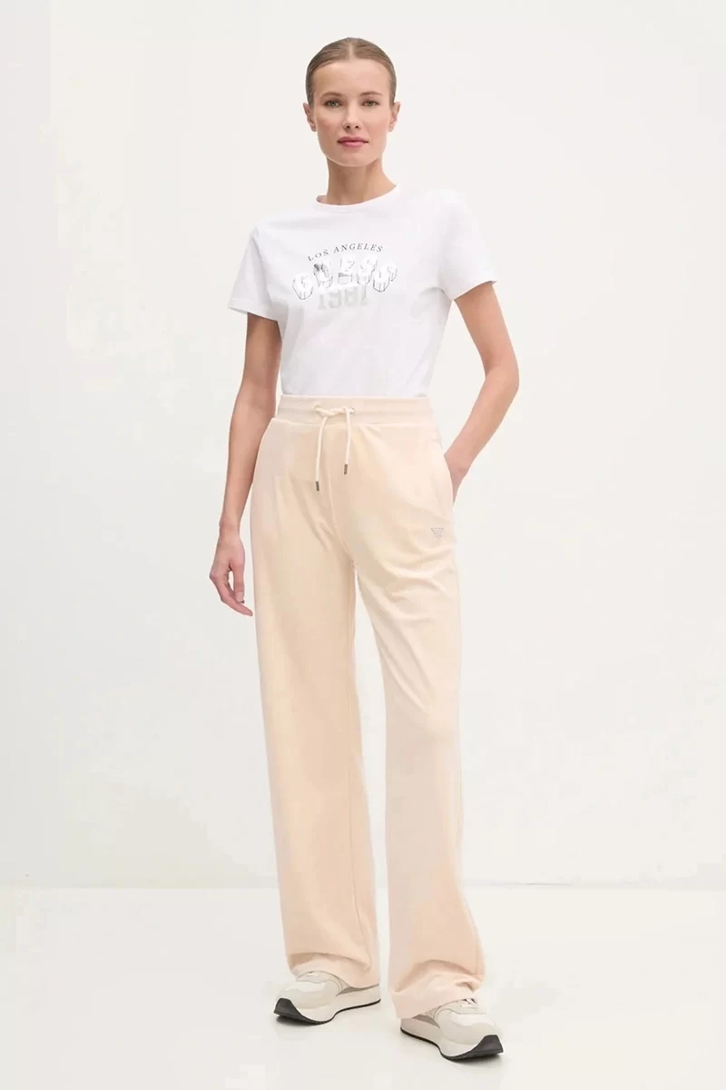 Guess Martına Ss T-Shırt Kadın Beyaz T-Shirt V5RI06I3Z14-G011