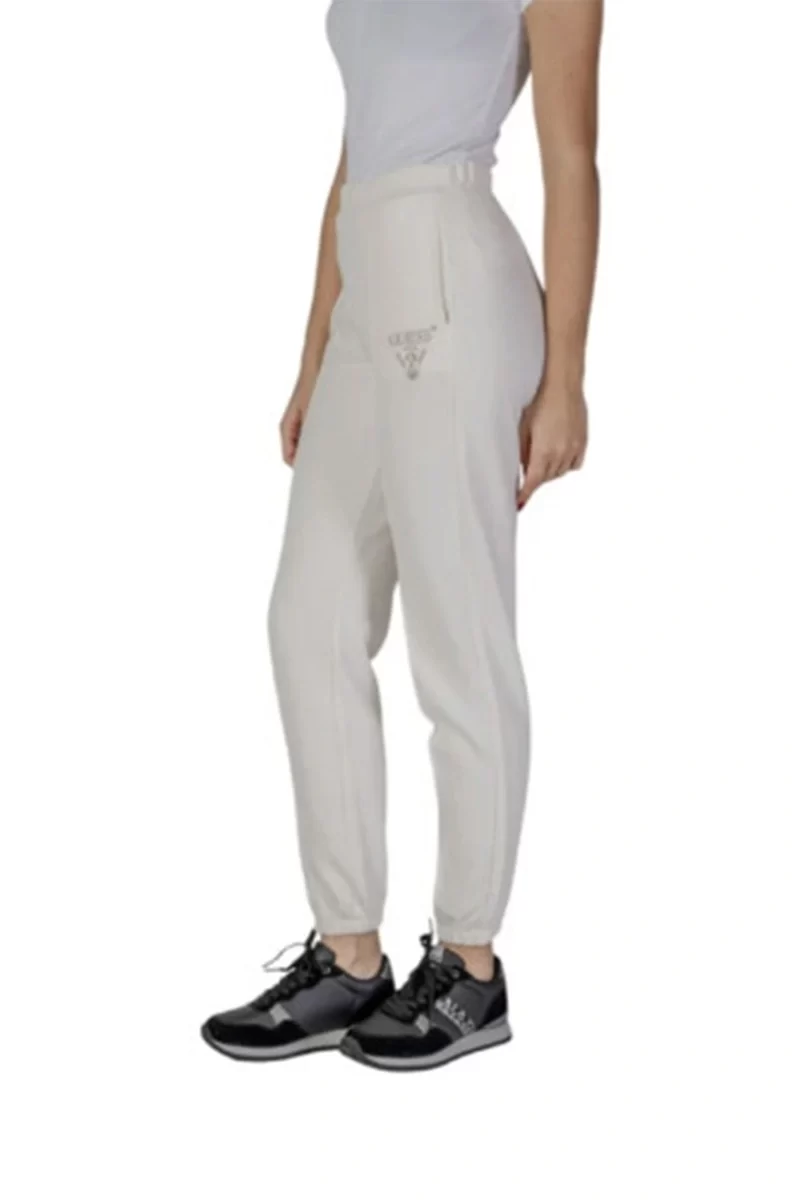 Guess Roberta Cuff Long Pants Kadın Krem Eşofman Altı V5RB13KC3D2-G6K5