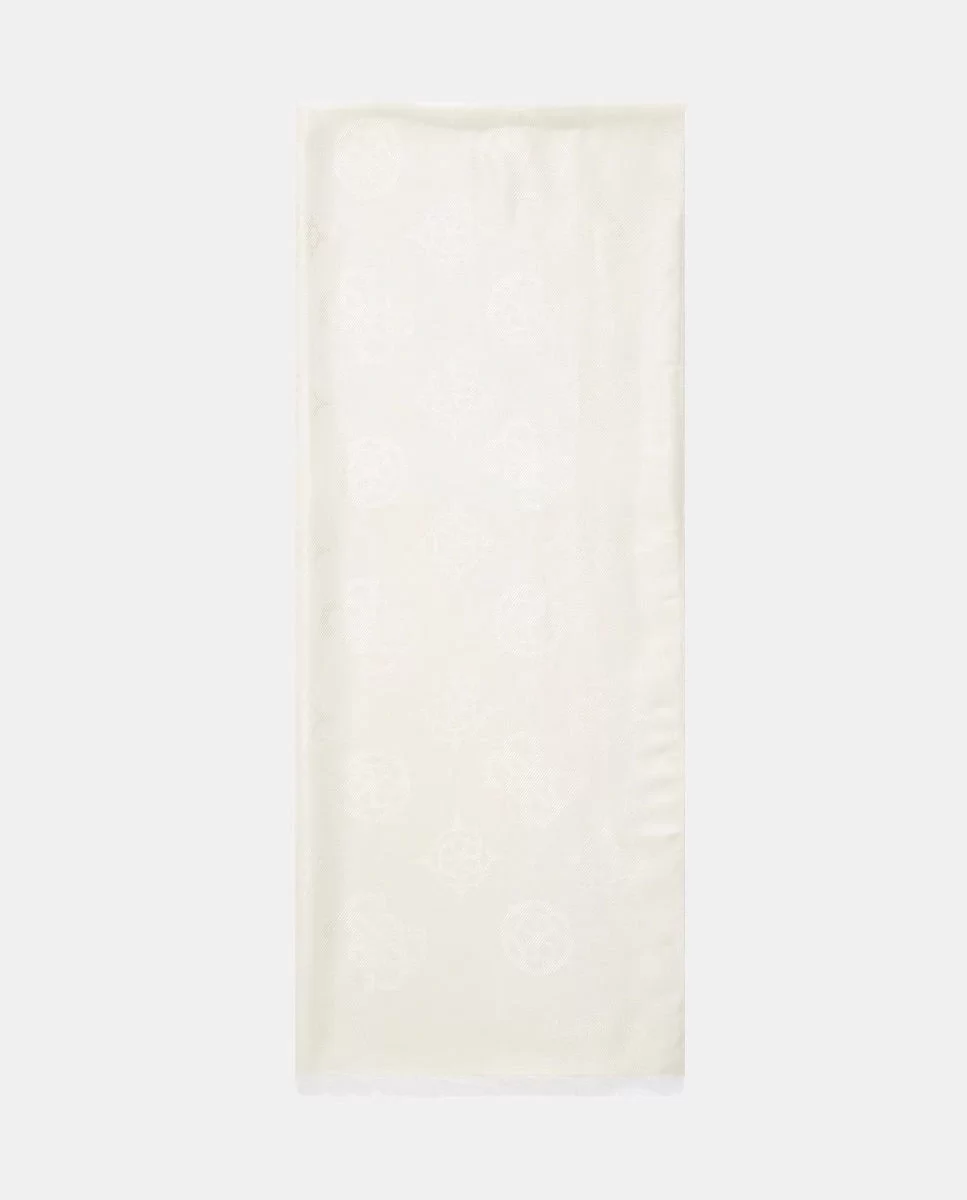 Guess Scarf 75X180 Kadın Beyaz Şal AW5250POL03-OFF