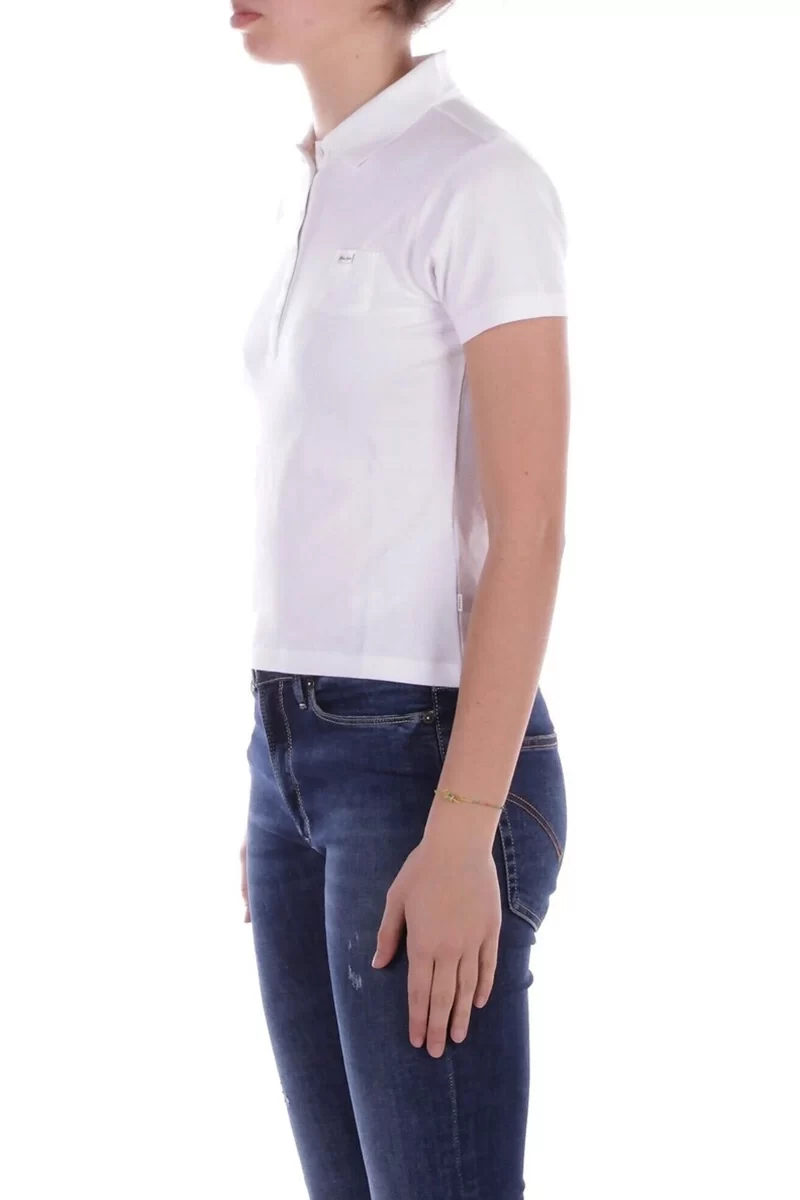 Guess jeans Gj Ss Slım Polo Kadın Beyaz T-Shirt W5GP73KCYR1-G011