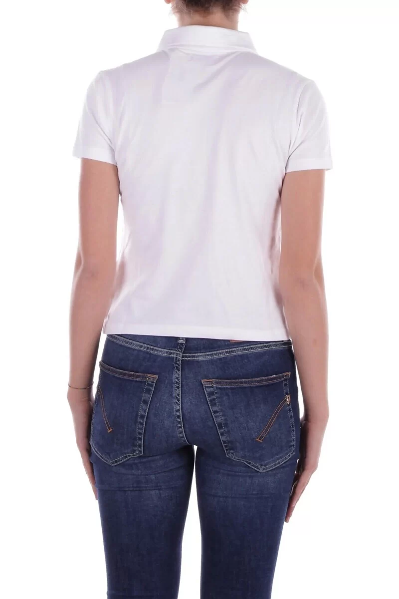 Guess jeans Gj Ss Slım Polo Kadın Beyaz T-Shirt W5GP73KCYR1-G011
