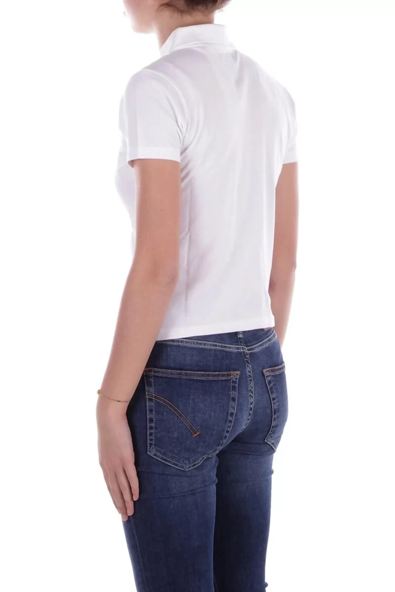 Guess jeans Gj Ss Slım Polo Kadın Beyaz T-Shirt W5GP73KCYR1-G011