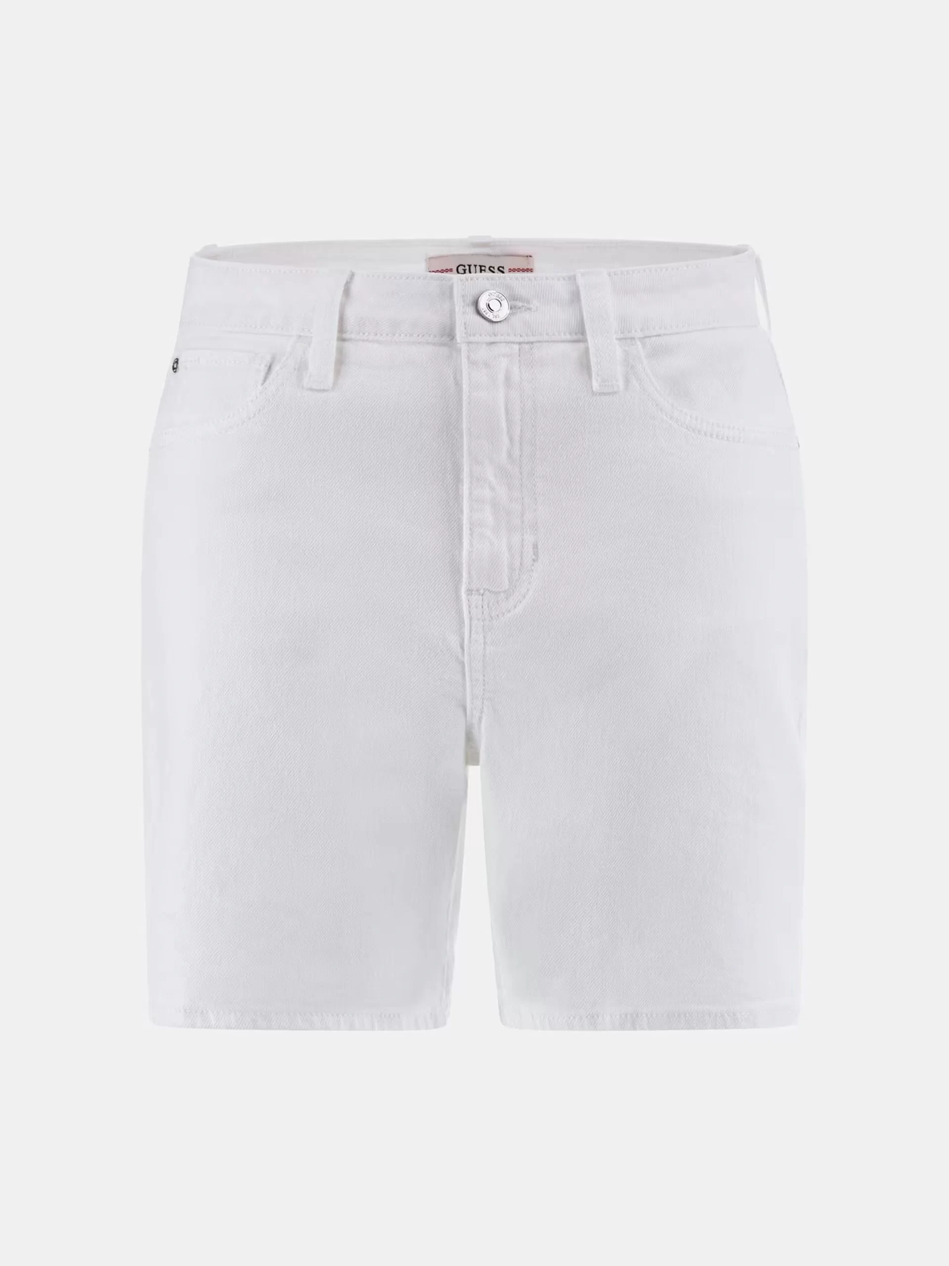 Guess Super Relaxed Short Kadın Beyaz Şort W5GD1AD4T50-G011