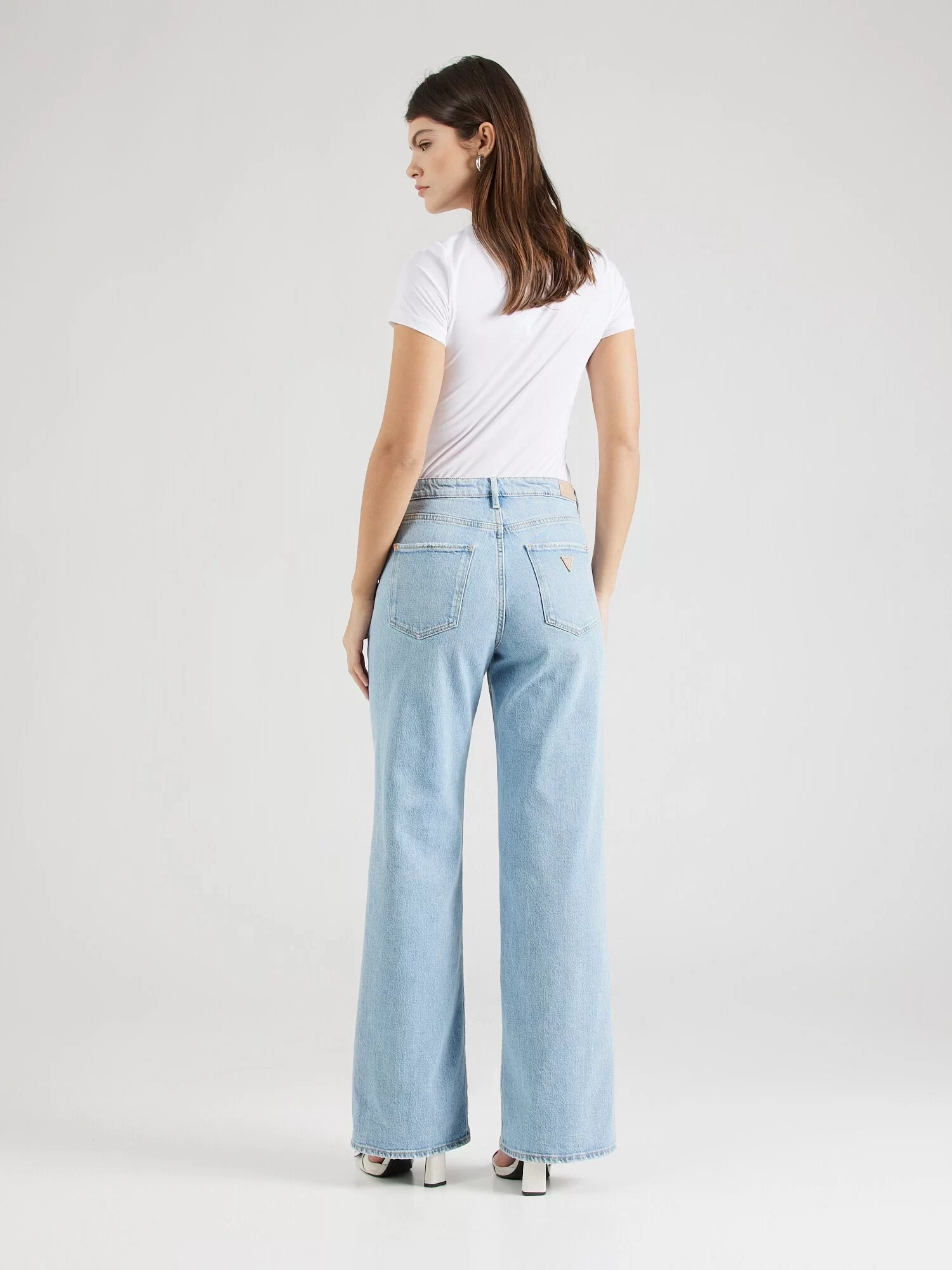 Guess Wıde Leg Kadın Çok Renkli Jeans WBGA98D4K30-FELB