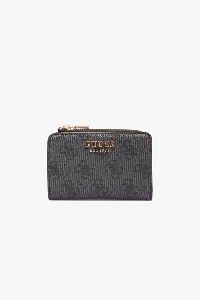 Guess Laurel Slg Zıp Arnd Card Case Kadın Antrasit Cüzdan SWSG8500156-CLO