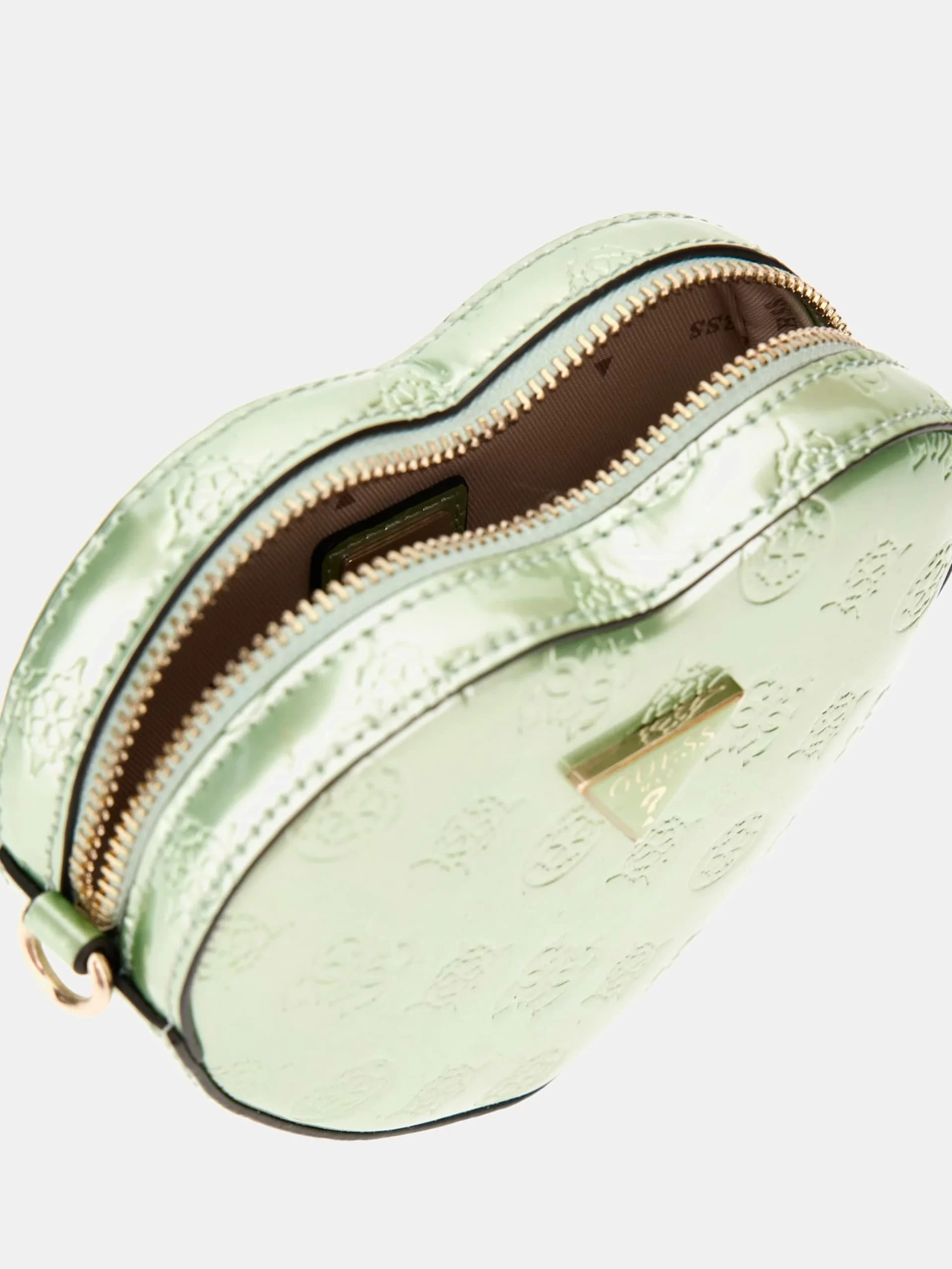 Guess Kadın Yeşil Arnela Mini Kalp Çanta
