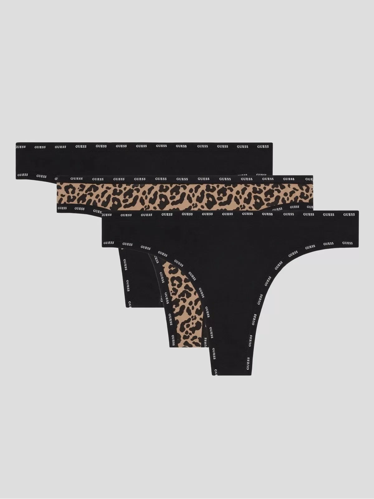 Guess 3Pack Prınted Basıc Thong Kadın Çok Renkli İç Çamaşırı O5RG22K6YW1-P1CA