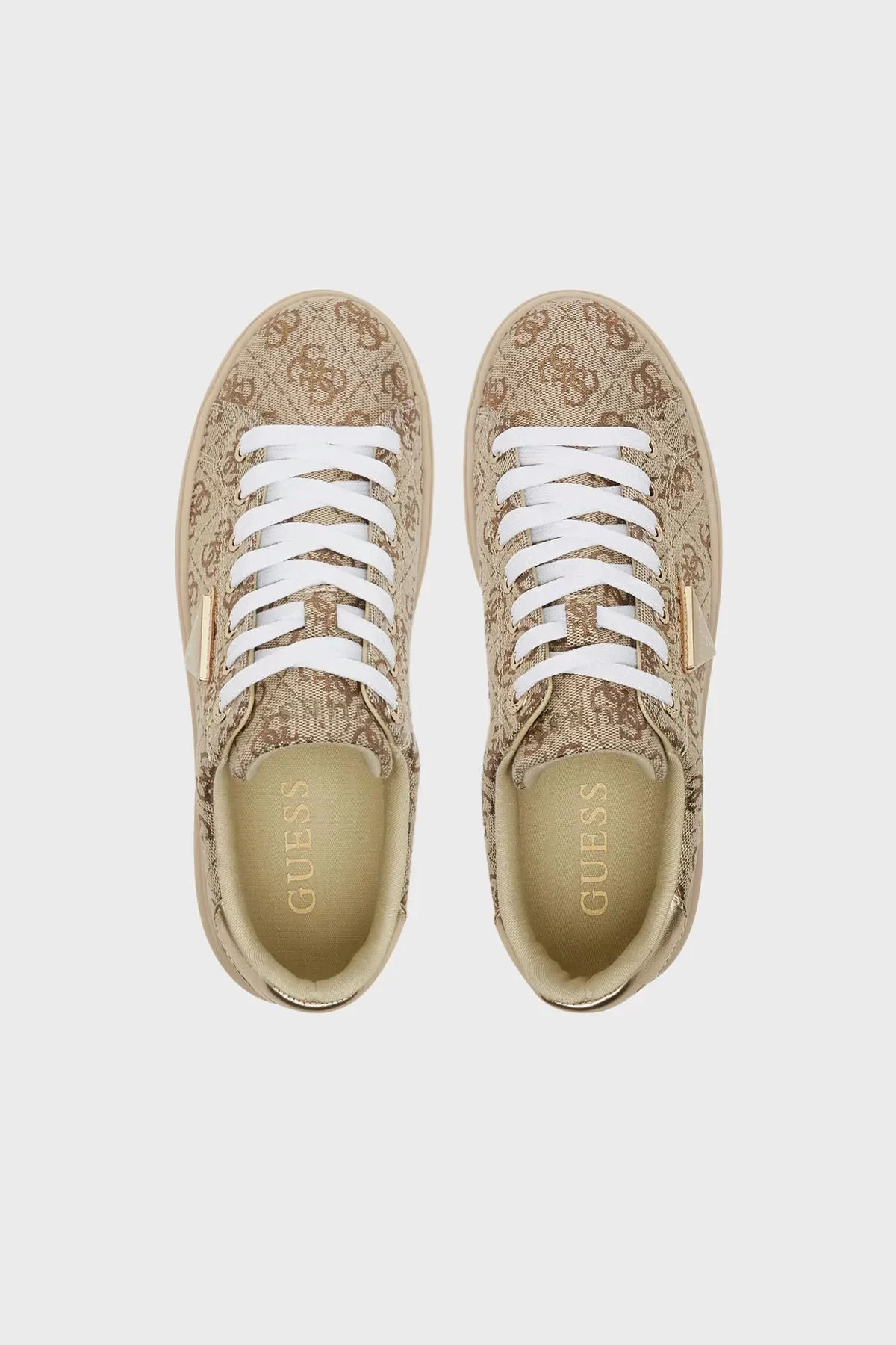 Guess Denesa13 Kadın Sarı Sneaker FLJD13FAM12-GOLD