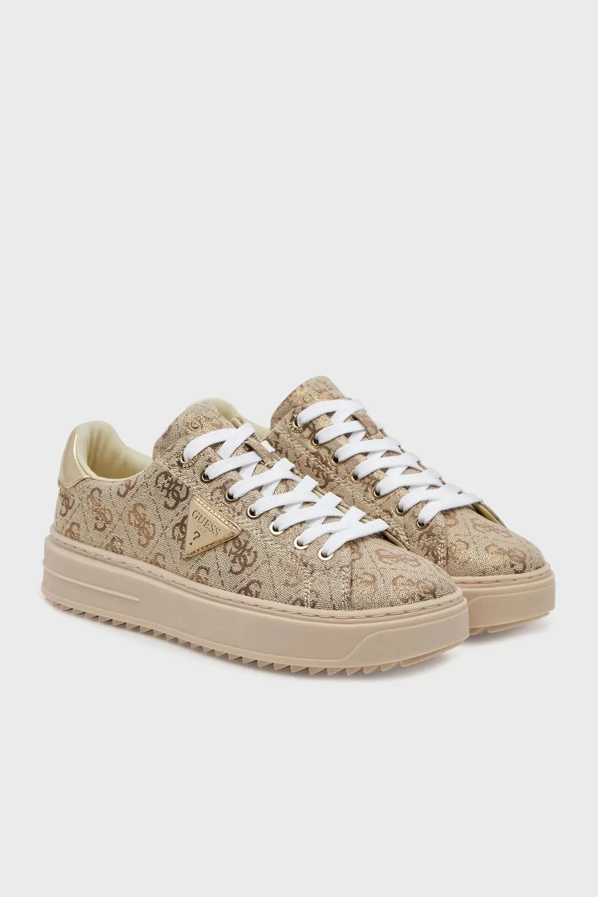 Guess Denesa13 Kadın Sarı Sneaker FLJD13FAM12-GOLD