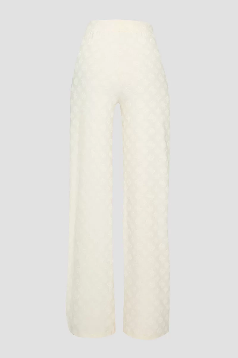 Guess Monıca Long Pant Kadın Beyaz Eşofman Altı V5RB21KCLG2-P6EB
