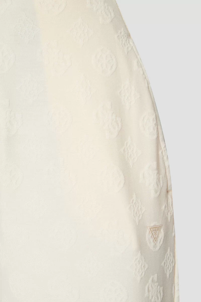 Guess Monıca Long Pant Kadın Beyaz Eşofman Altı V5RB21KCLG2-P6EB