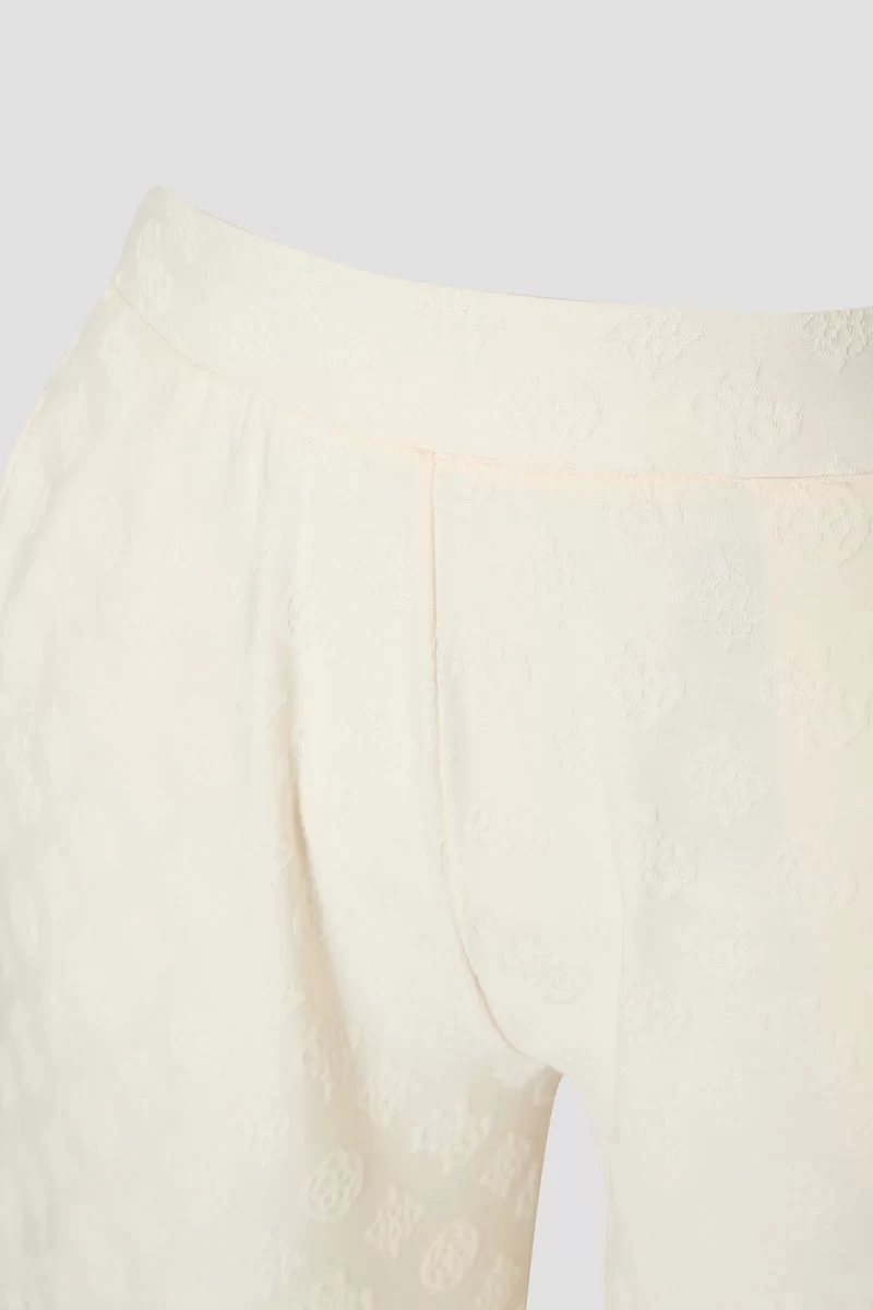 Guess Monıca Long Pant Kadın Beyaz Eşofman Altı V5RB21KCLG2-P6EB
