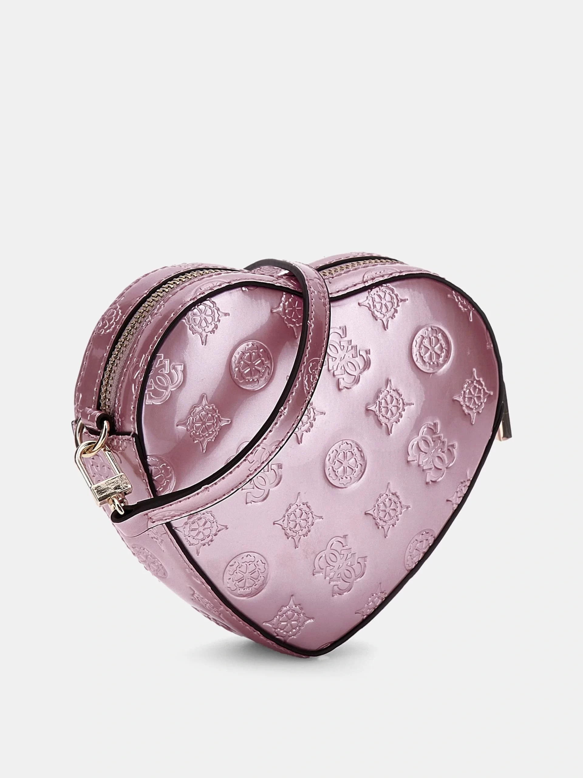 Guess Kadın Pembe Arnela Mini Kalp Çanta