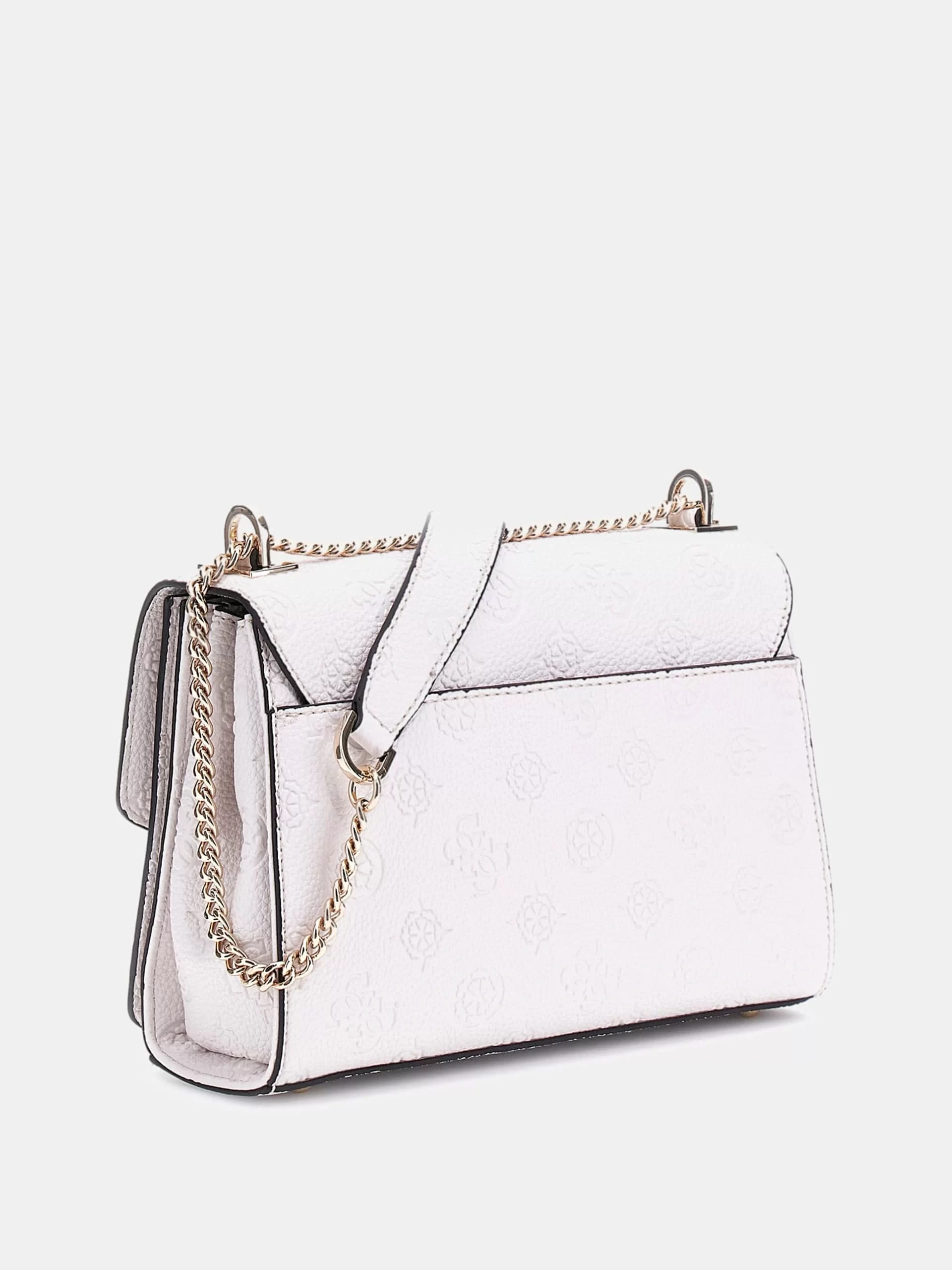 Guess Cresıdıa Cnvrtble Xbody Flap Kadın Beyaz Çapraz Çanta HWPG9349210-OFF