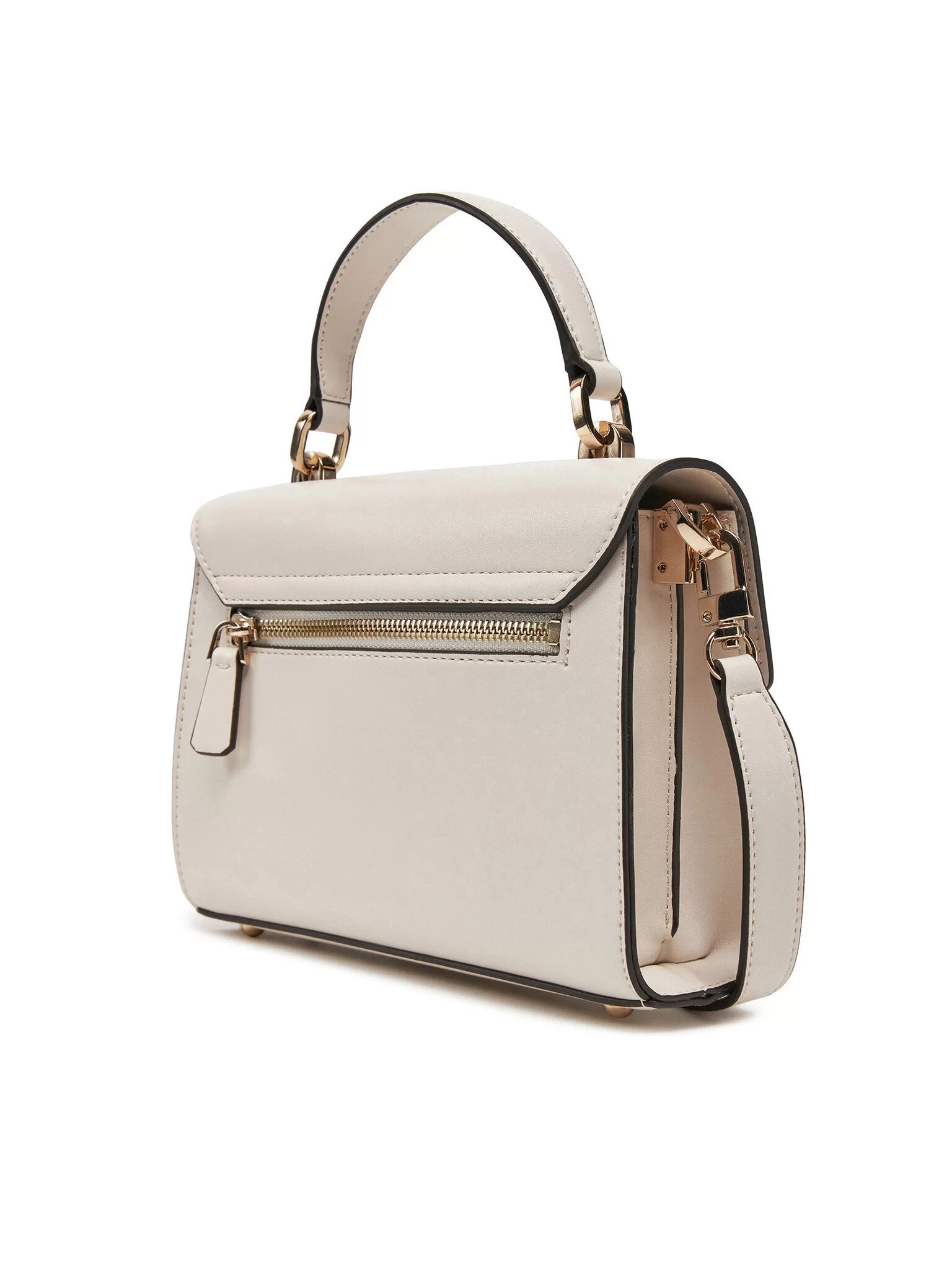 Guess Eco Aldıth Mını Top Hndle Flap Kadın Ekru Mini Çanta HWEVG964178-BON
