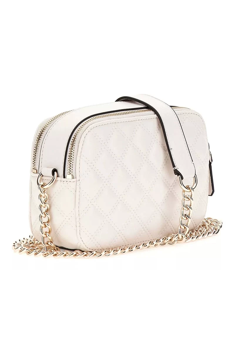 Guess Gıully Camera Bag Kadın Beyaz Çapraz Çanta HWQG8748140-OFF