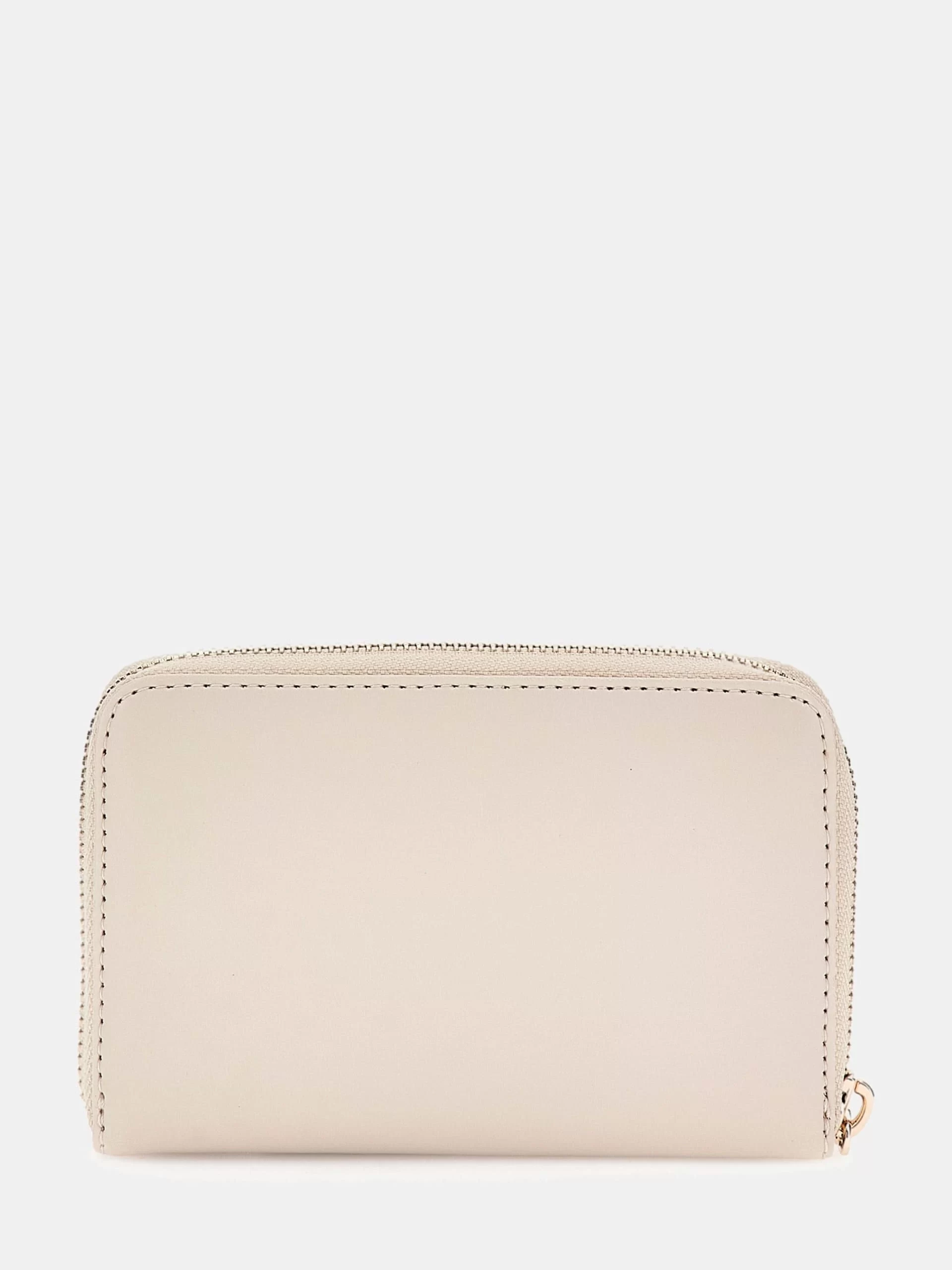 Guess Laurel Slg Medıum Zıp Around Kadın Ekru Cüzdan SWVC8500140-BON