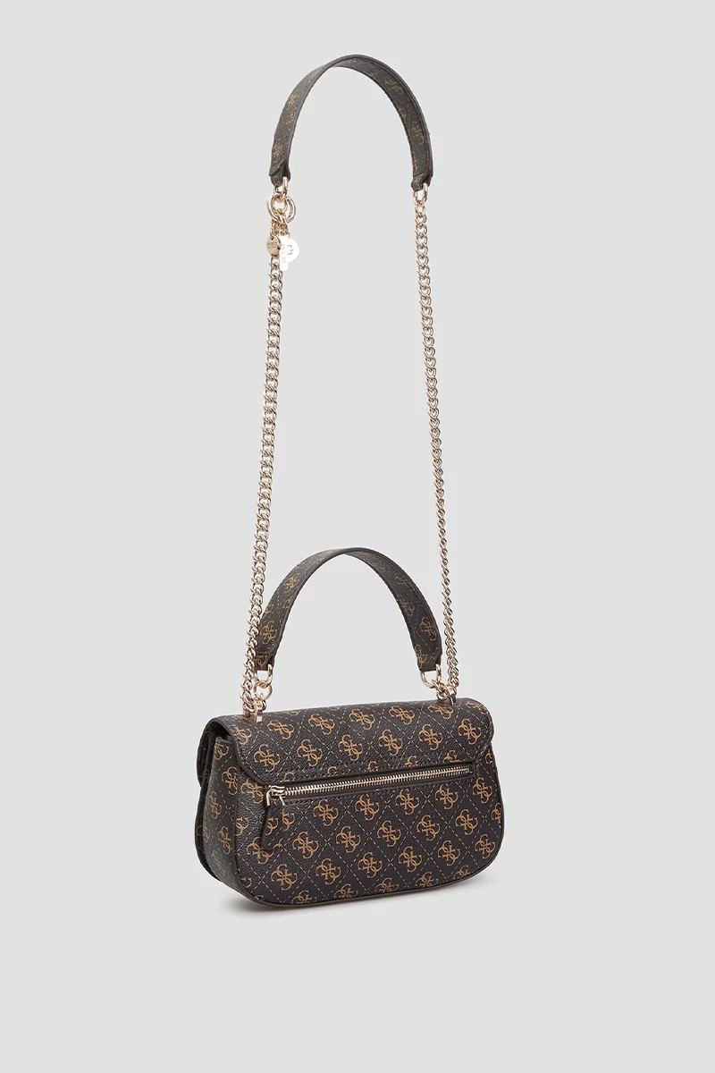 Guess Eco Erıca Cnvrtble Xbody Flap Kadın Kahverengi Omuz Çantası HWEQG951021-BNL