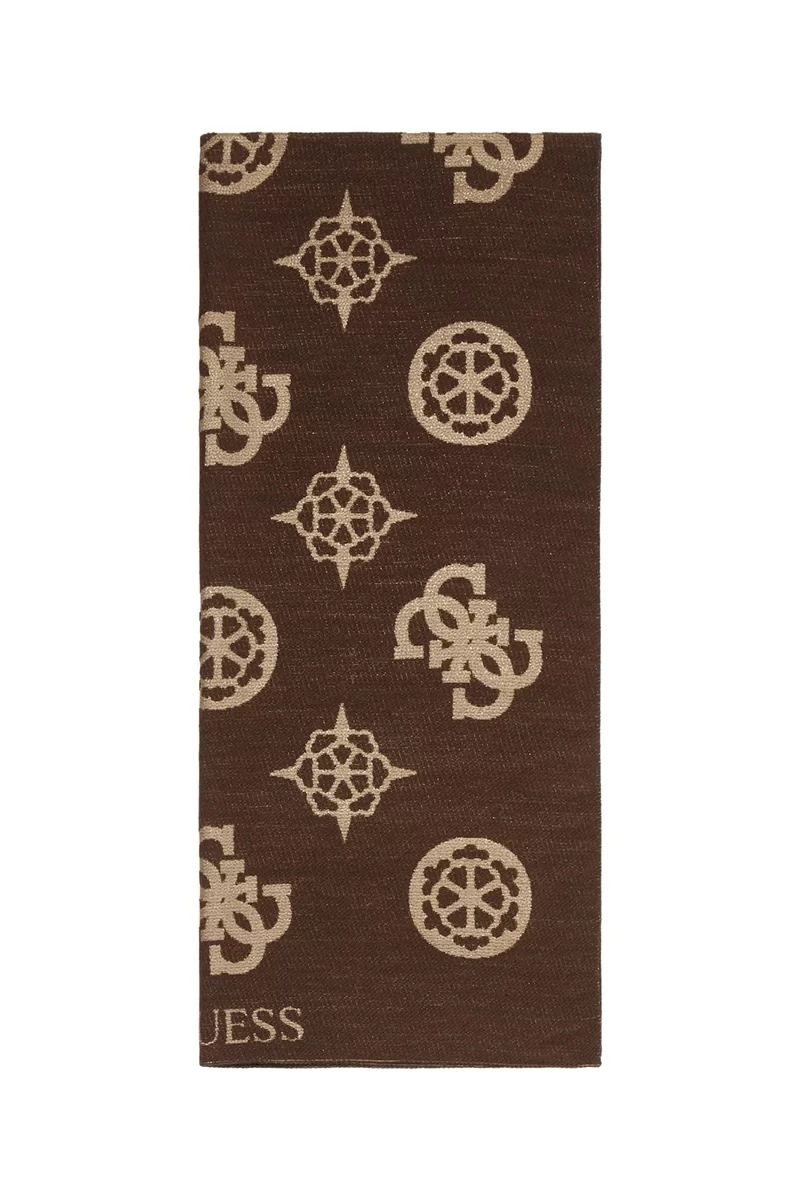 Guess Scarf Jacquard 80X180 Kadın Kahverengi Şal AW5190POL03-BRO