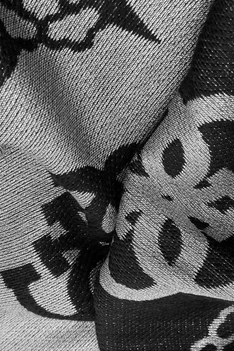 Guess Scarf Jacquard 80X180 Kadın Siyah Şal AW5190POL03-BLA