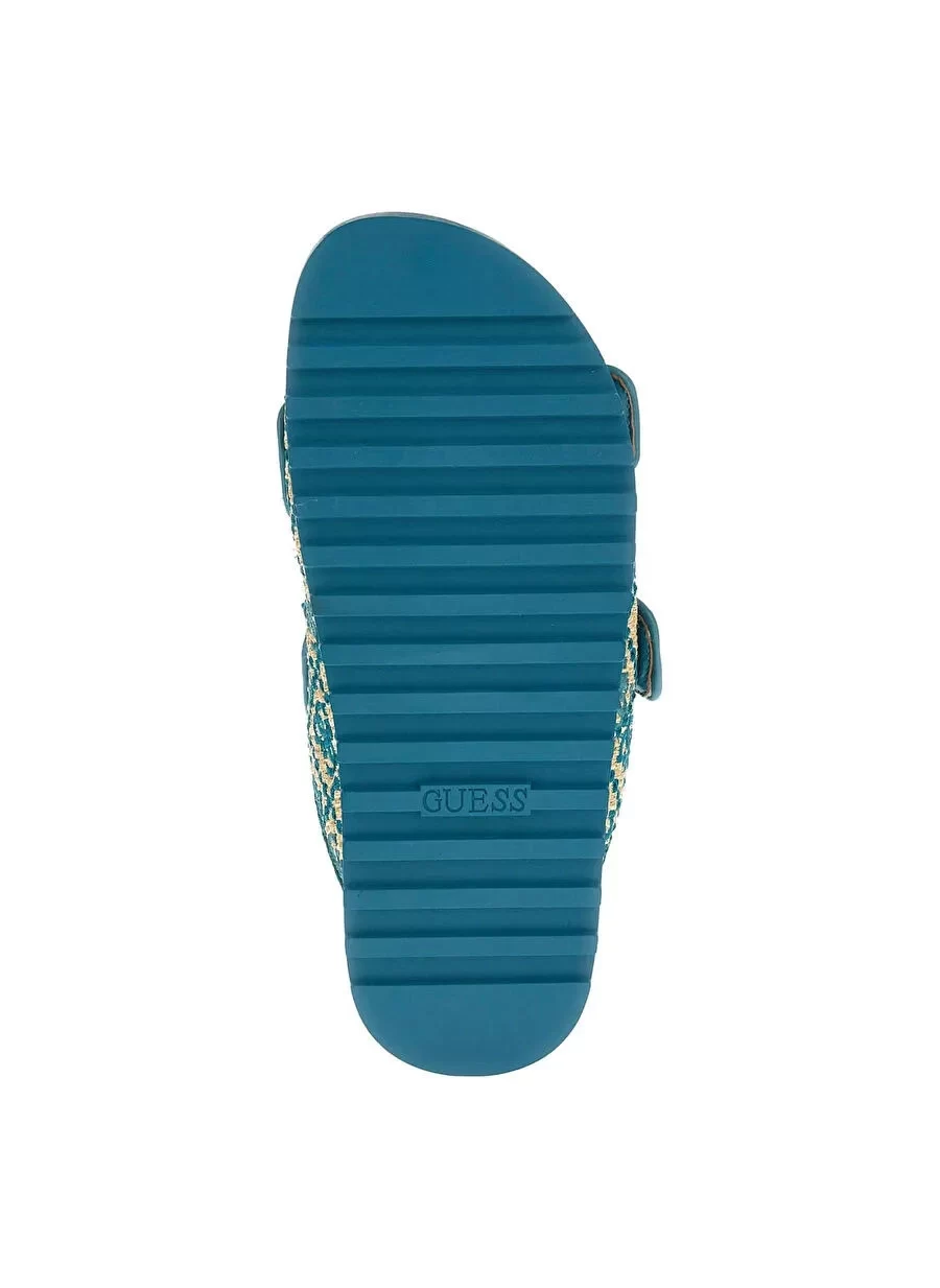 Guess Fadelızz Kadın Yeşil Terlik FLJFZZFAB19-TEAL