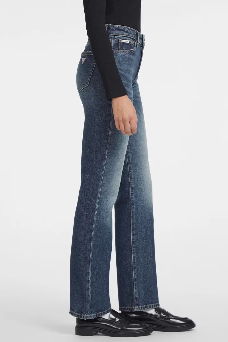 Guess jeans Gj G08 Mıd Rıse Straıght Kadın Mavi Jeans W4YA98D5FC1-GJEW