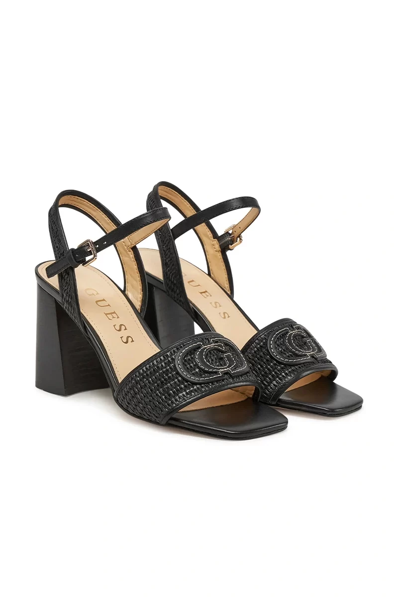 Guess Ganıka Kadın Siyah Sandalet FLJGNKFAB03-BLACK