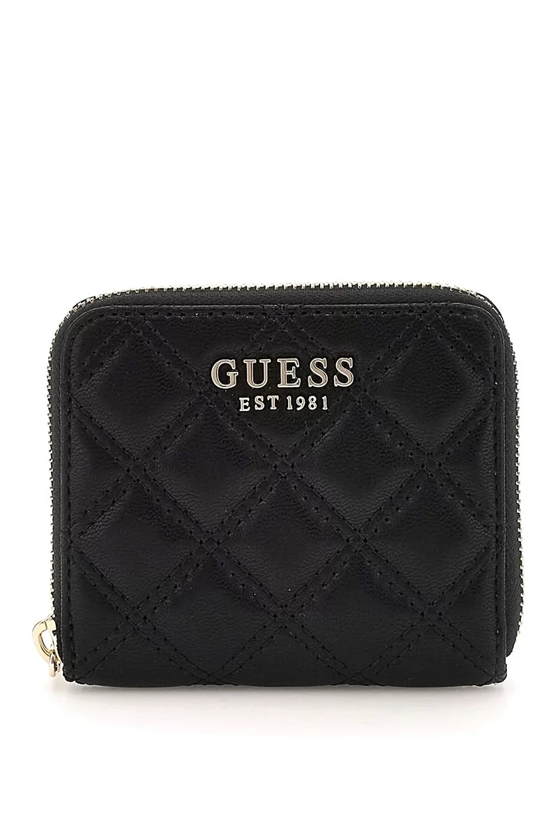 Guess Gıully Slg Small Zıp Around Kadın Siyah Cüzdan SWQG8748137-BLA