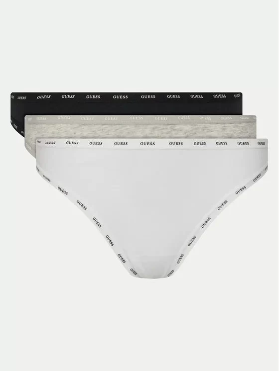 Guess 3 Pack Basıc Brazılıan Kadın Gri İç Çamaşırı O5RG11K6YW1-FJ7L