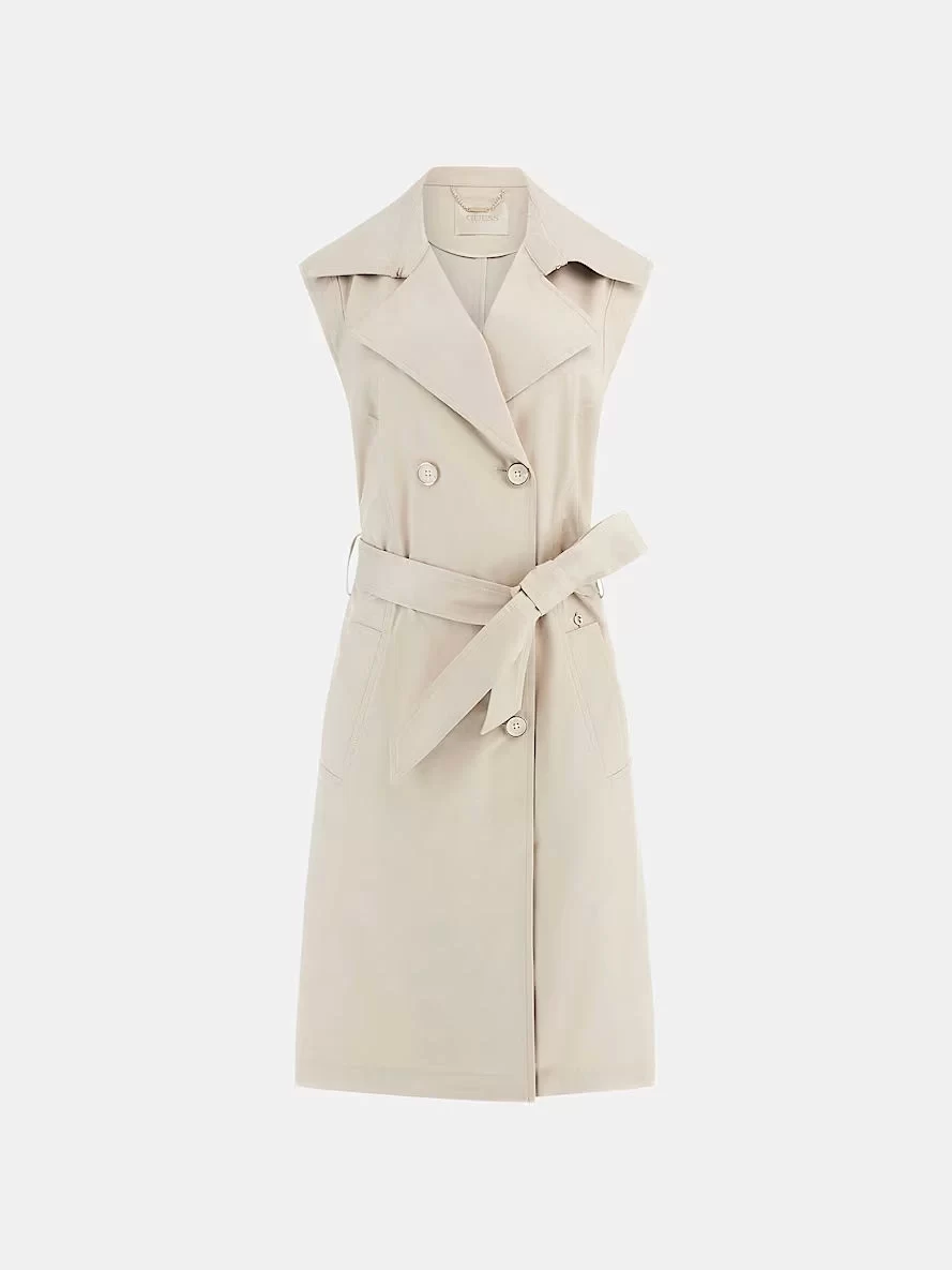 Guess Sl Benedetta Dress Kadın Bej Elbise W5GK0VWH5V1-G9D0