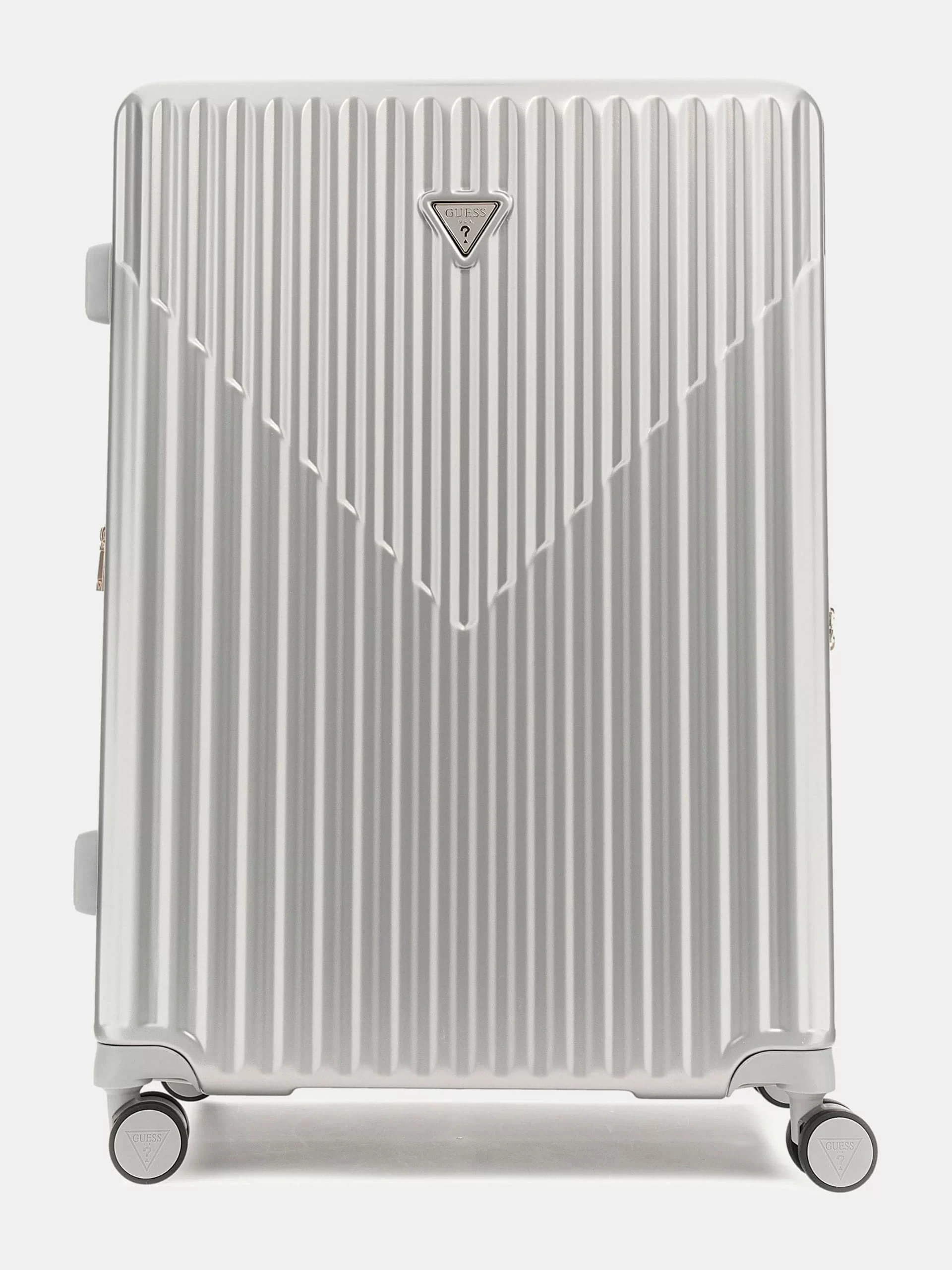 Guess Centennıal 28 In 8-Wheeler Kadın Gri Valiz TWHN9675988-SIL