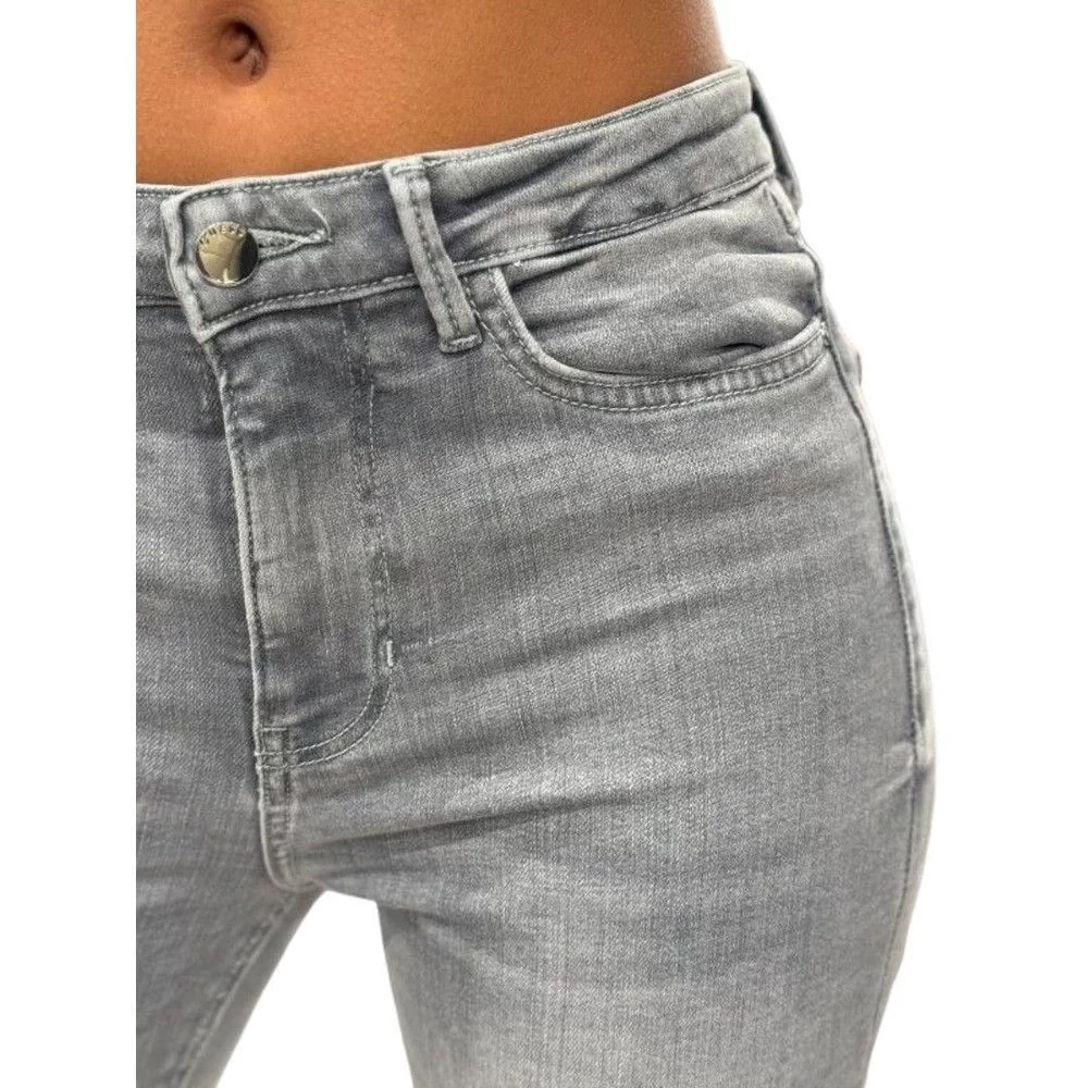 Guess 1981 Skınny Kadın Gri Jeans W5RA46D5L81-GYMG