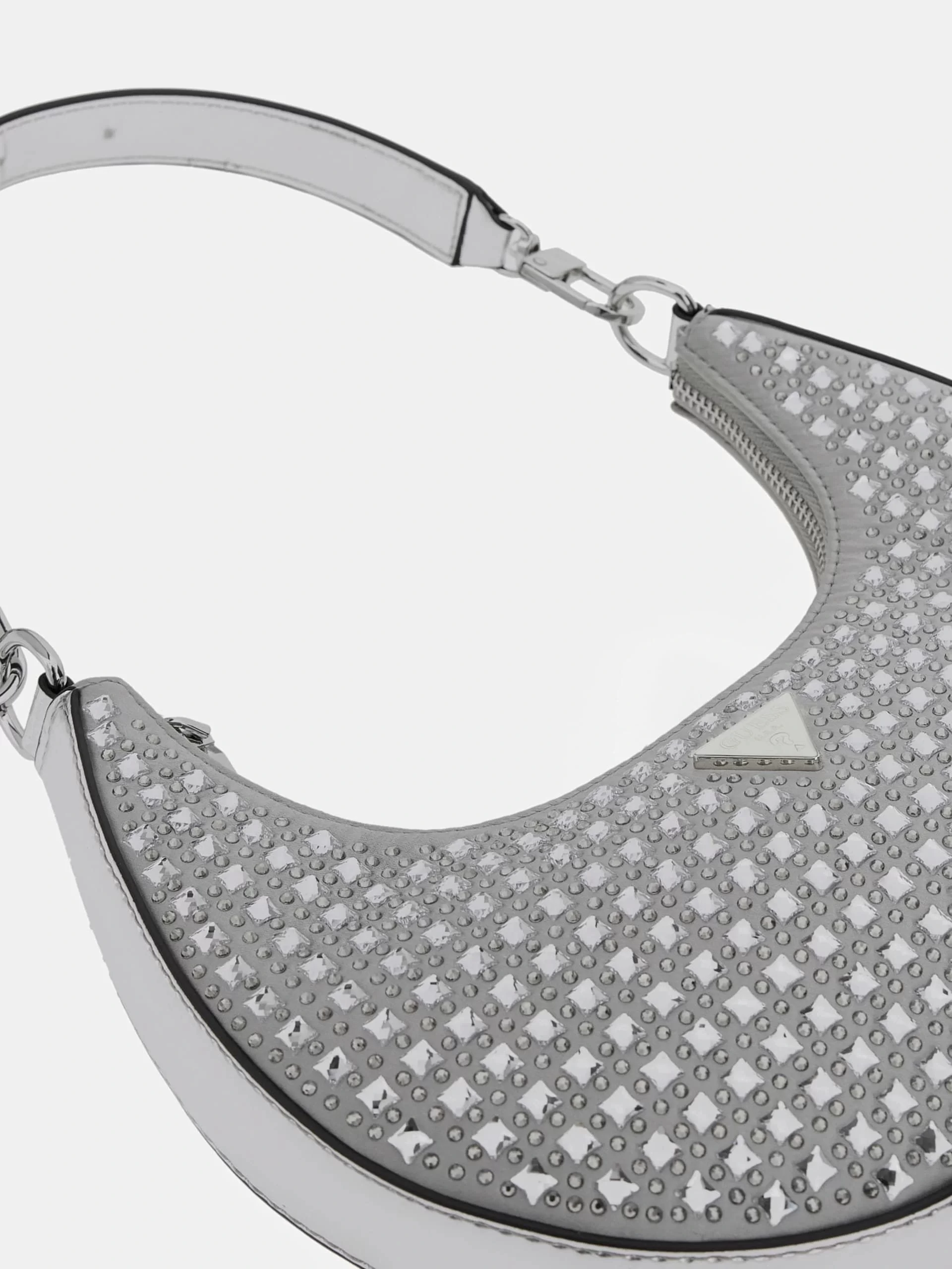 Guess Lua Small Hobo Kadın Gri Omuz Çantası HWIY9205010-SIL