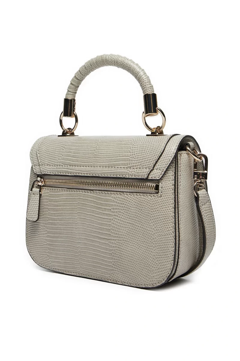 Guess Orlına Top Handle Flap Kadın Gri Çapraz Çanta HWKG9531200-TAU