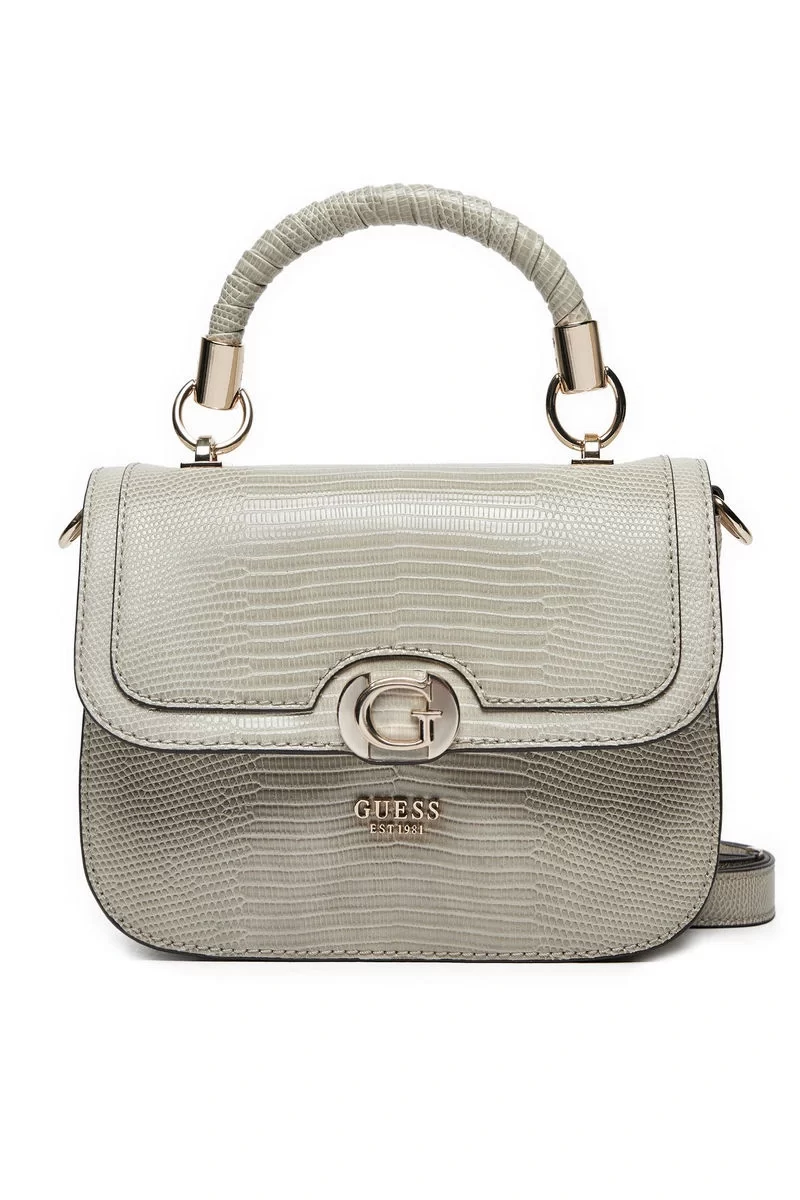 Guess Orlına Top Handle Flap Kadın Gri Çapraz Çanta HWKG9531200-TAU