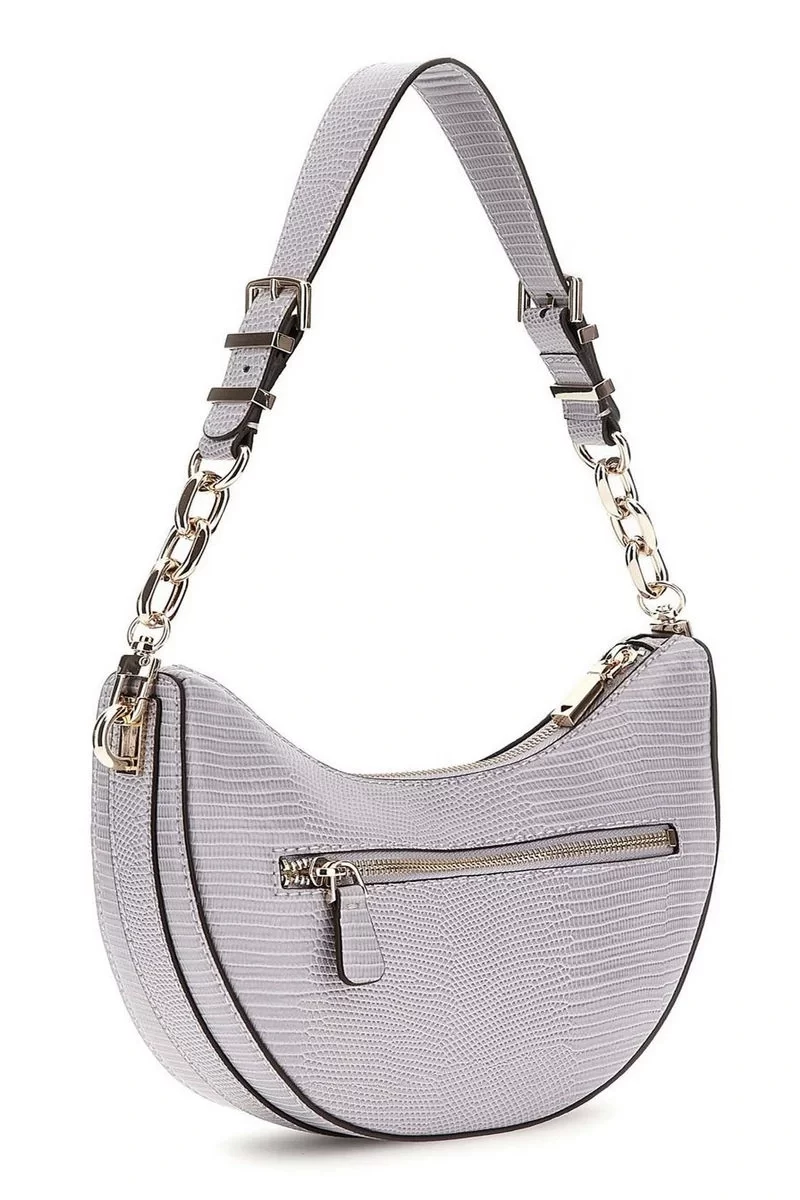 Guess Orlına Top Zıp Shoulder Bag Kadın Gri Omuz Çantası HWKG9531180-LVG