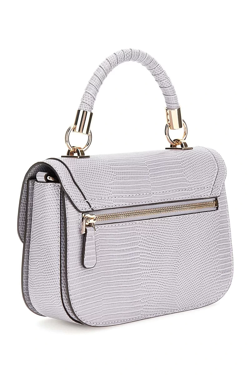 Guess Orlına Top Handle Flap Kadın Gri El Çantası HWKG9531200-LVG