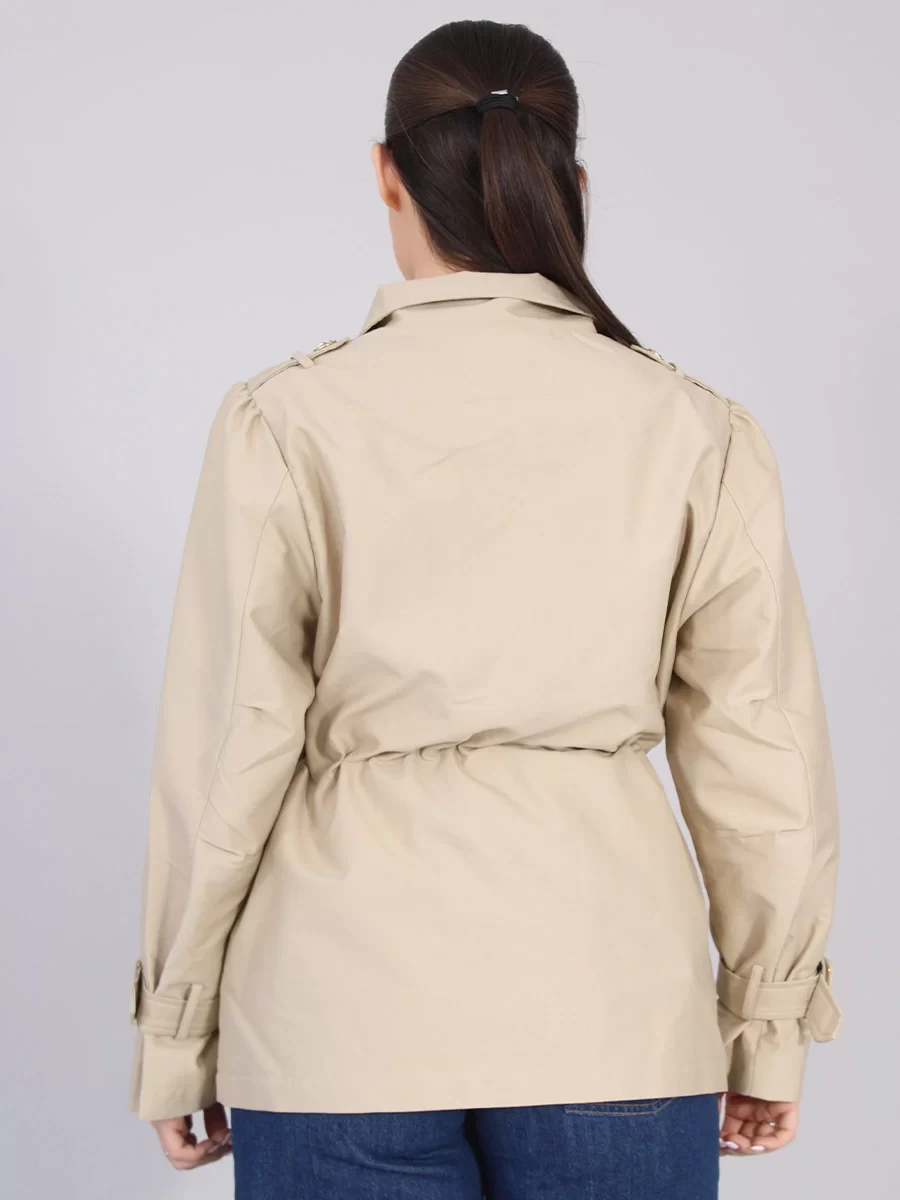Guess Emma Fıeld Jacket Kadın Bej Ceket W5GL19WGO32-F14Z